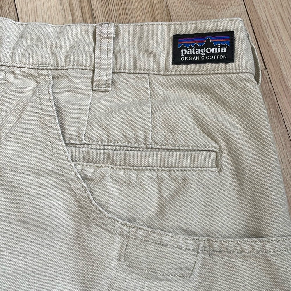 Patagonia Men's Tan Organic Cotton Shorts